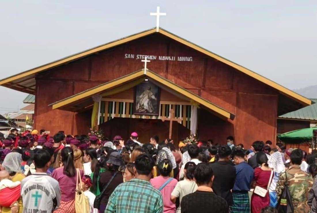 Catholics Build New Church In Strife Torn Myanmar World Catholic News